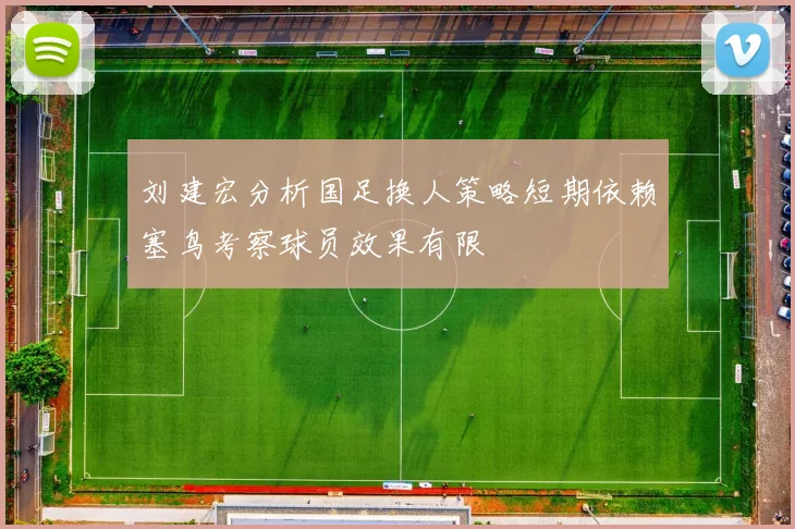 刘建宏分析国足换人策略短期依赖塞鸟考察球员效果有限